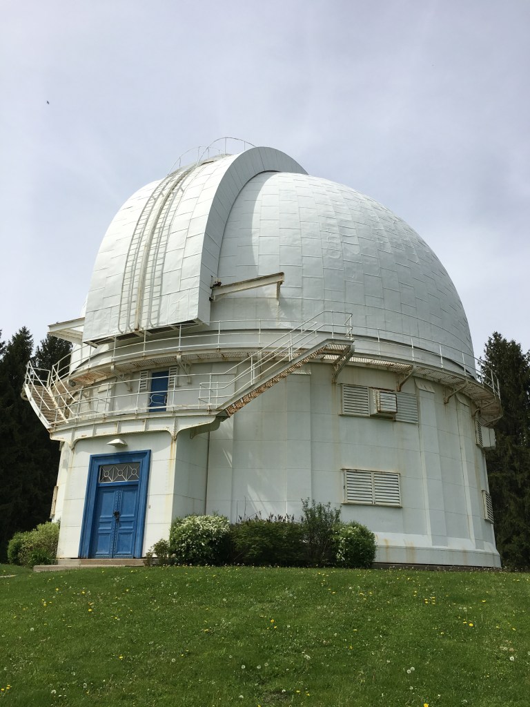 Photograph of the David Dunlap Observatory (photograph by Peter Wilson)